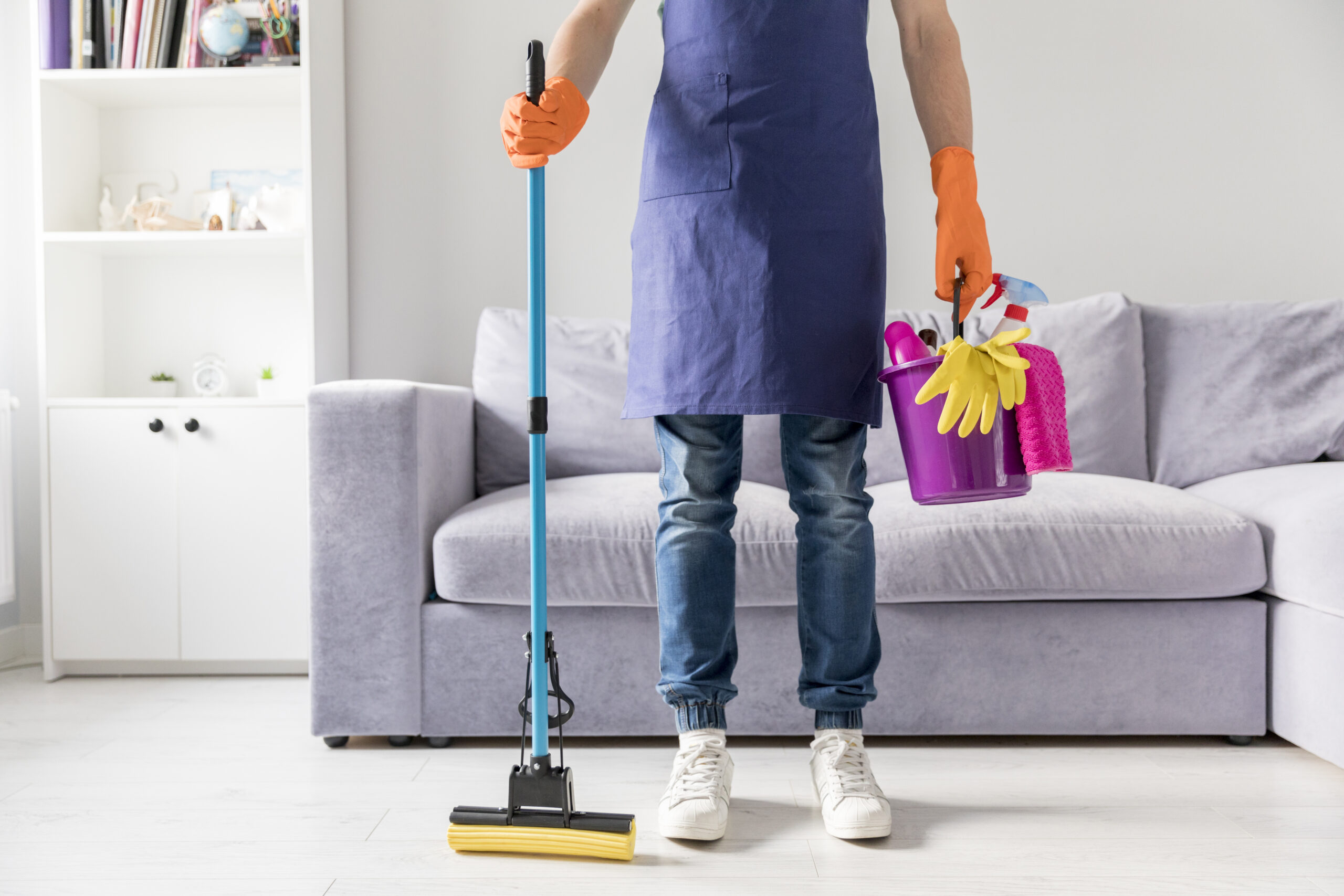 man-cleaning-his-home